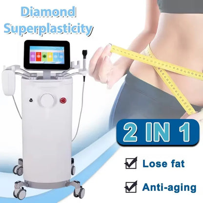 Newest 2 in 1 Diamond Body Trusculpt Facial Skin Firming Body Fat Reducing Face Lifting Wrinkle Removal Machine