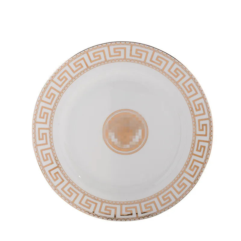 Hot Sale 60 Pcs Western Royal Home Hold Ceramic Dinnerware Sets | Kimlud Luxury Table