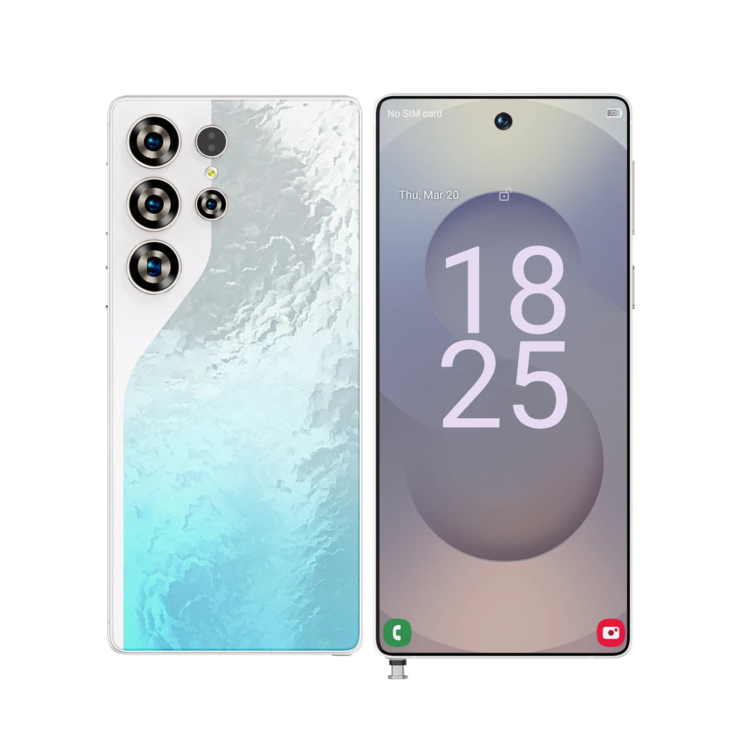 Brand New S26 Ultra 5G Smartphone 16GB+1TB Android 15.0 108MP HD Screen 5G 7.3inch Dual Card Decacore CPU 100W Quick Charge