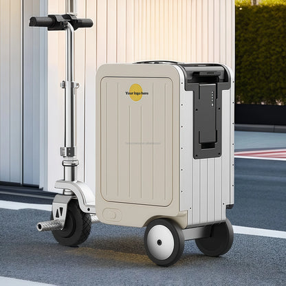 2025 Newest Smart Electrical Motorized Luggage with USB Charging, FAA Carry-On Approved, 10km Range | Kimlud Outdoor...