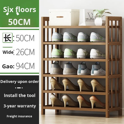 Economical and Modern Bamboo Shoe Rack for Home for Entryway Dormitory and Hallway Storage General Home Furniture |...
