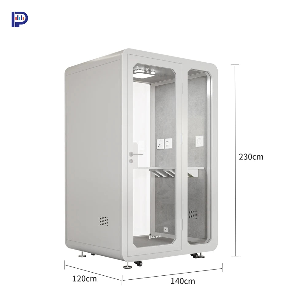Insulated Private Telephone Recording Studio Office Partition Can Be Used As a Soundproof Room With Office Furniture |...