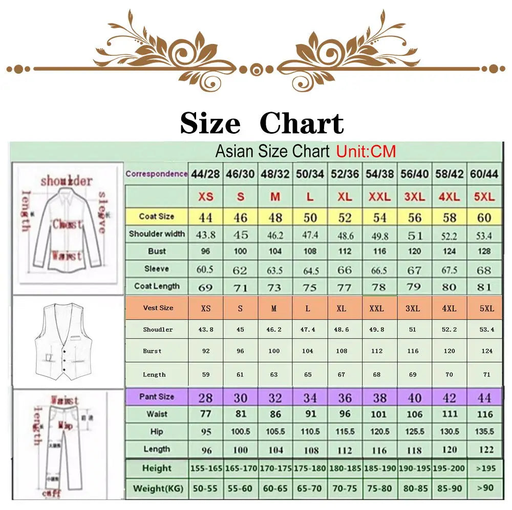 High-end Rhinestone Men Suits Customized Fashion Groom Tuxedo 2 Pieces Sets Male Prom Blazers Slim Fit Wedding Ropa hombre - Kimlud