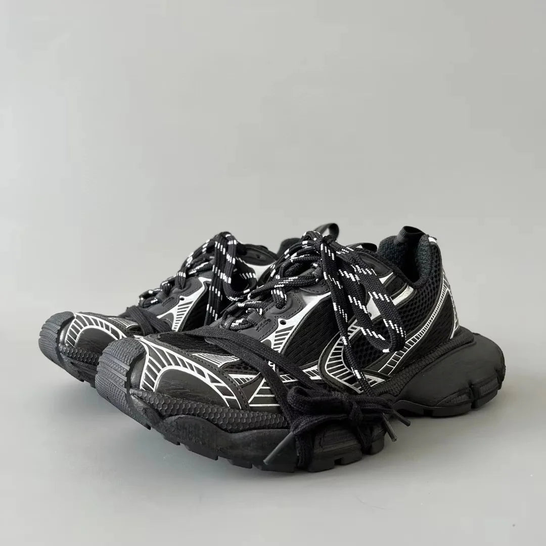 Luxury Designer's New Men's and Women's Matching Casual Walking Shoes in 3XL Series Lightweight Thick Soled sneakers - Kimlud