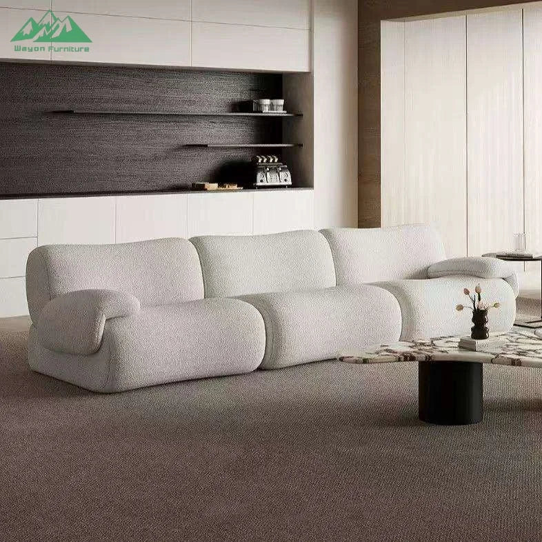 Wayon Modern Square Modular Eco-Friendly Foldable Compressed Sponge Sofa Comfortable Upholstered Living Room Furniture...