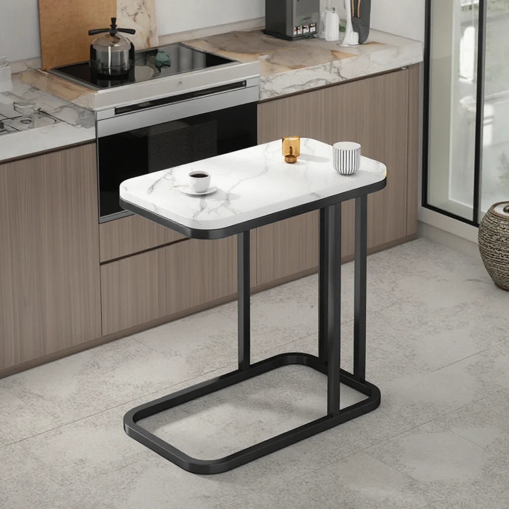 Modern Single Layer Side Table for Living Room Dining Kitchen Home or Villa Wood Center Table Furniture | Kimlud Office...
