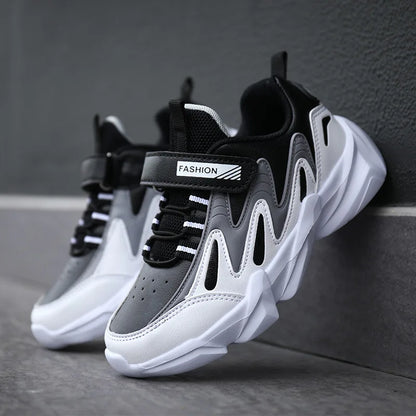 Children's Lightweight Sports Shoes for Middle and Big Boys Breathable Outdoor Runners for Spring Fall Summer - Kimlud