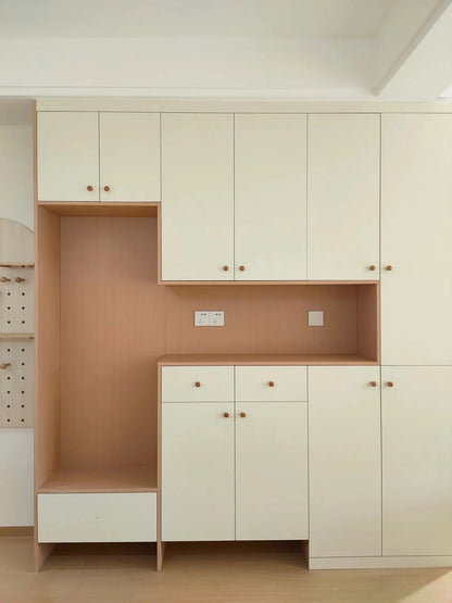 Customized Modern Design Wooden Shoe Cabinet with Bench for Home or Apartment Living Room Furniture for Hotels | Kimlud...
