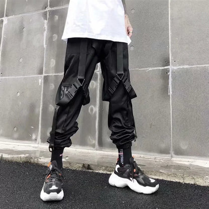 Harajuku Joggers Cargo Pants Men Fashion Casual Multi Pocket Streetwear techwear Men Women Sport Trousers Trending y2k Style - Kimlud