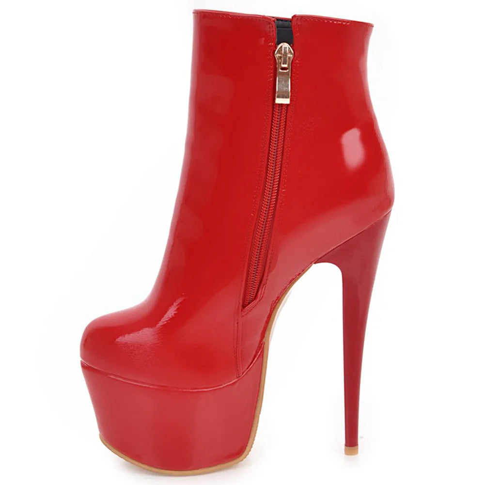 DoraTasia 2020 brand design big size 48 platform thin high heels fashion winter Party women shoes woman ankle boots female