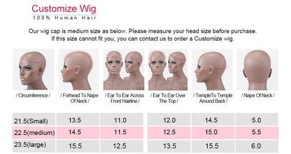 Chocolate Brown Deep Wave Glueless Wigs Human Hair Ready To Wear Pre-Cut Lace Wig 5x5 Wear Go Glueless Human Hair Wigs...