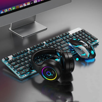 Front Walker X7S Wireless Keyboard and Mouse Set Silent Ultra-thin High-value Gaming Computer Office Mechanical Keyboard - Kimlud