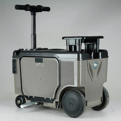 FENGJIU 20 Inch Portable Boarding Smart Luggage Multi-functional Electric Luggage That Can Be Ridden by Adults | Kimlud...