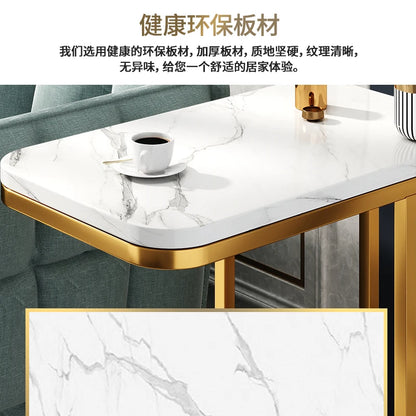 Modern Single Layer Side Table for Living Room Dining Kitchen Home or Villa Wood Center Table Furniture | Kimlud Office...