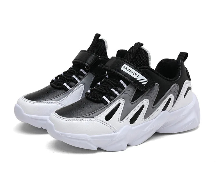 Children's Lightweight Sports Shoes for Middle and Big Boys Breathable Outdoor Runners for Spring Fall Summer - Kimlud