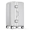 Super Large Carry on Luggage Aluminum Frame Rolling Suitcase PC Hard Sided Luggage With Spinner Wheels for Travel
