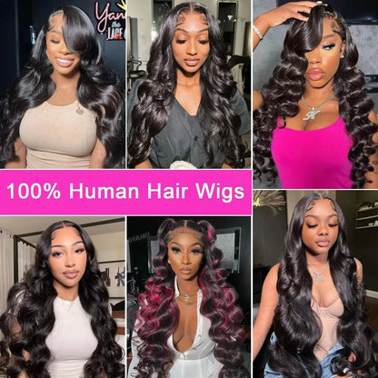Wholesale 13x4 Deep Wave Lace Front Wigs Human Hair 200% Density Curly Frontal Wigs for Black Women Natural Color 30...