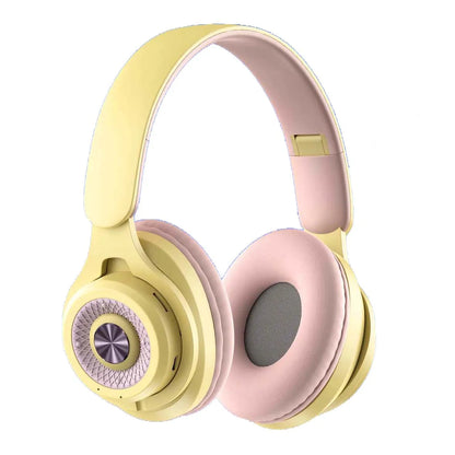 Classroom Headphones with Super Bass Wireless Handsfree Kids Earbuds LED Battery Indicator Featuring JL Chipset P47 Headphone