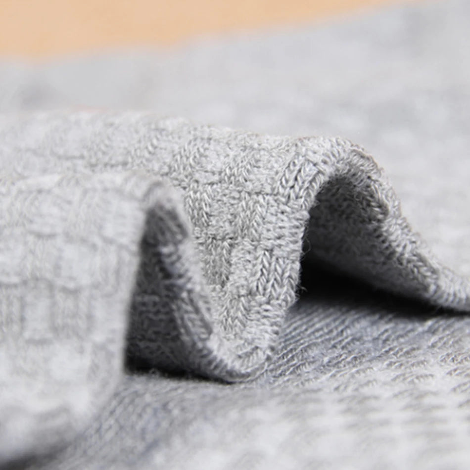 10 Pairs High Quality Bamboo Fiber Men's Socks Business Breathable Deodorant Compression Socks Men Long Big Size EUR...