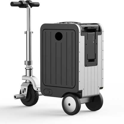 FENGJIU Adult and Children's Skateboard Luggage with Strong Load-bearing Capacity Rechargeable Electric Luggage...