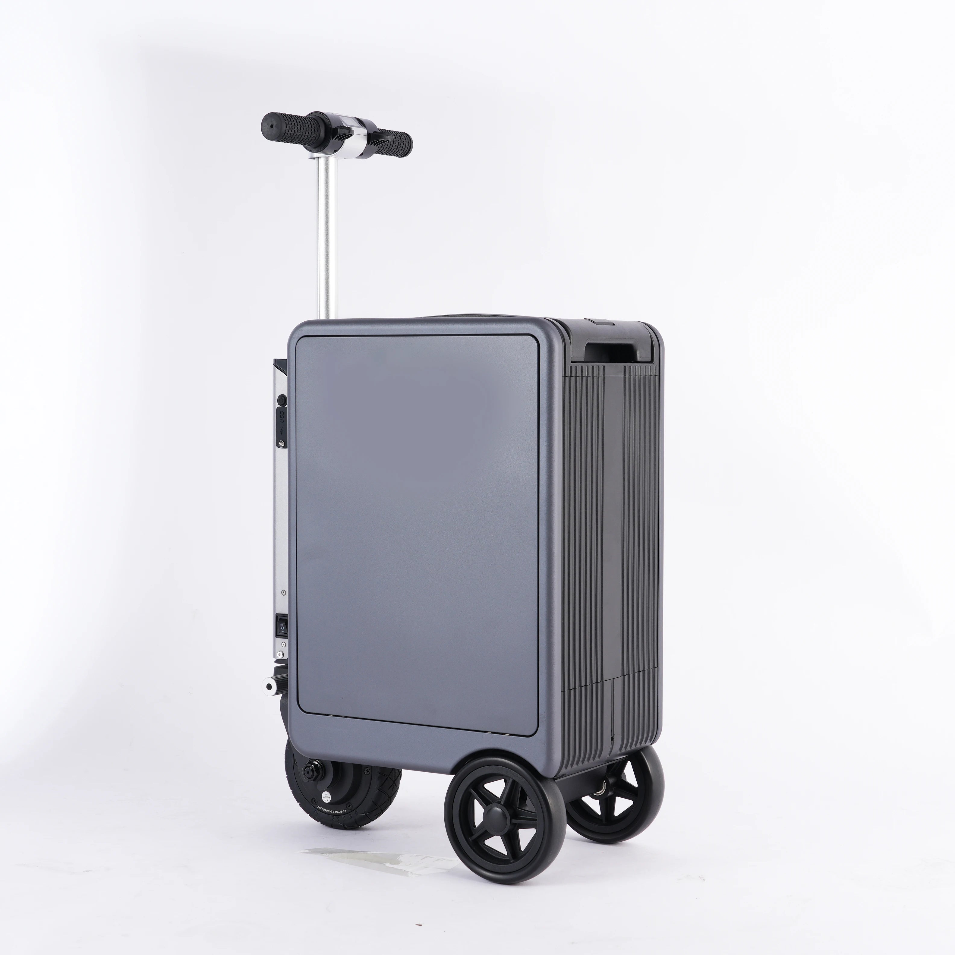 FENGJIU Luggage Electric Scooter USB Charging Bluetooth Electric Luggage Riding Scooter Suitcase Board the Plane Travel...