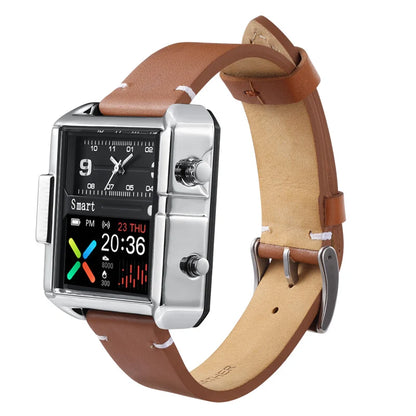 T9 Hybrid Smartwatch Heart Rate Blood Pressure Monitor Waterproof IPS Stylish Smart Watch Seiko Movement For IOS Android - Kimlud