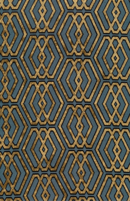 JBL Textiles Dying Warp Jacquard Embossed Polyester Knitted Velvet Fabric | Kimlud Mid Range Pillow