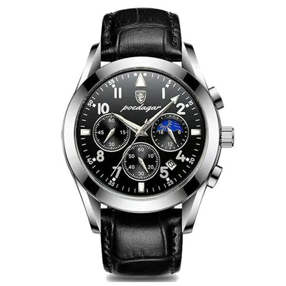 POEDAGAR 816 Men Watches New Reloj Fashion Waterproof Luminous Luxury Men's Clock Relogio Masculino Quartz Wristwatches for Gift