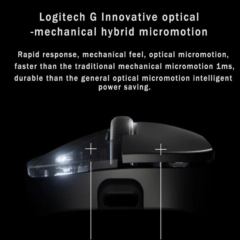 New Original Logitech PRO X SUPERLIGHT 2 DEX Wireless Gaming Mouse LIGHTSPEED HERO 2 GPW4 Mechanical Mixing Fretting