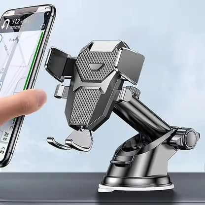 Portable Car Phone Holder Dashboard Windshield Air Vent Mobile Phone Mount Hands-Free Car Phone Holder for Easy Use |...