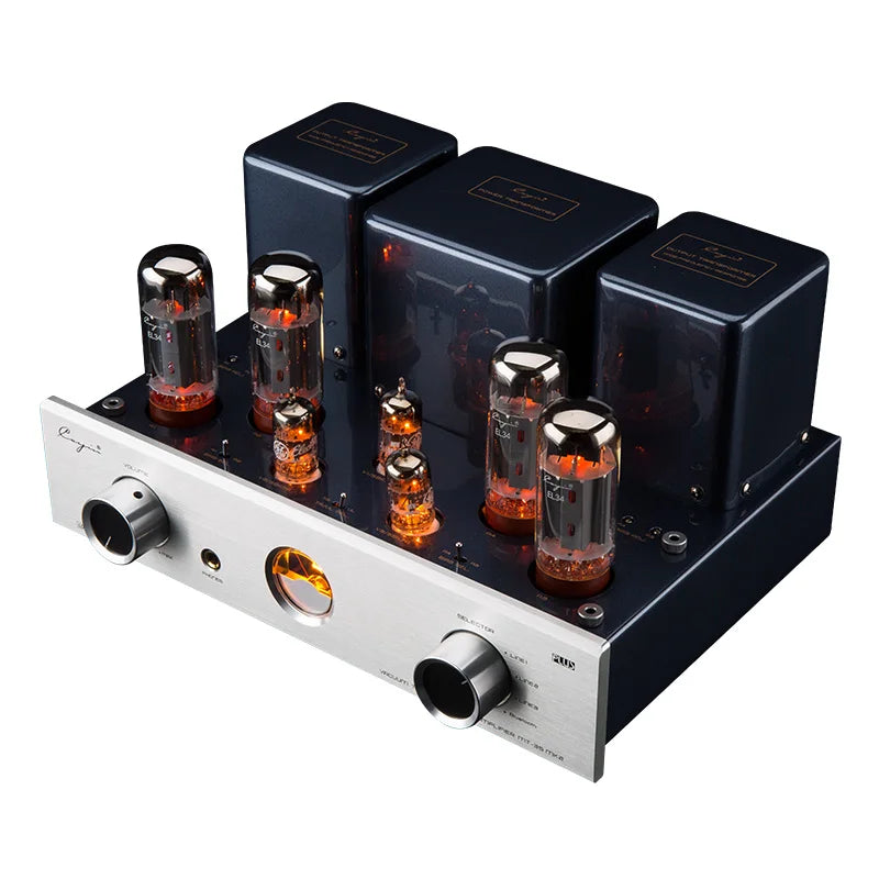 MT-35MK2BT EL34 Tube Integrated Amplifier with Bluetooth LDAC AAC SBC Supported Headphone Output Included - Kimlud