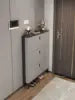 Ultra-Thin Entryway Shoe Cabinet with Large Capacity Flip-Type Storage Luxury Home Furniture | Kimlud Luxury Cabinet