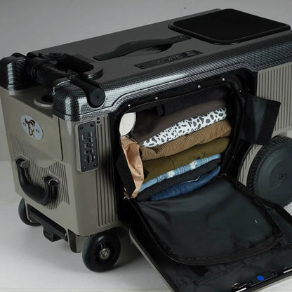 FENGJIU Competitive Price Multi Color Optional Electrical Luggage New Style Riding Luggage with Password Lock | Kimlud...