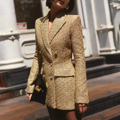 Autumn 2025 New Arrivals Fashion High Quality Casual Jacket Elegant Jacket for Office Lady - Kimlud