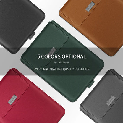 PU Stand Cover For Macbook Pro 16 Case 2023 M3 Laptop Sleeve For Macbook Air 13 Case 2022 M2 Pro 14 15.3 Air Matebook...