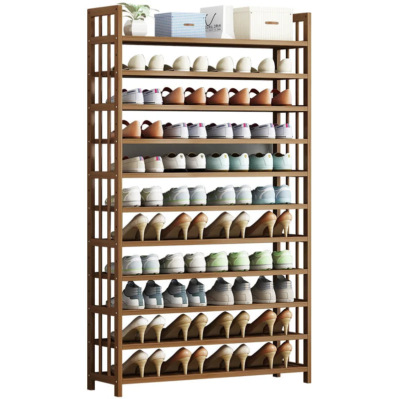 Economical and Modern Bamboo Shoe Rack for Home for Entryway Dormitory and Hallway Storage General Home Furniture |...