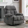 Wayon Modern Metal Frame Massage Heated Recliners with Remote Control and USB Charge Port for Home Furniture | Kimlud...