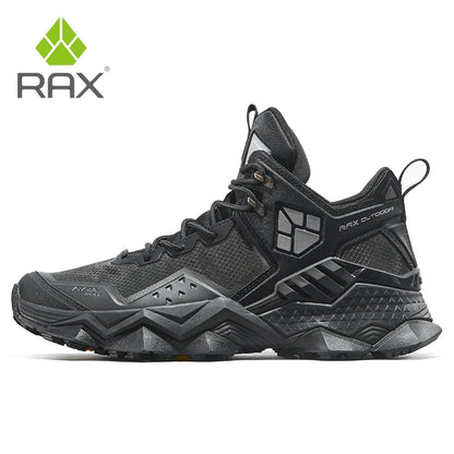 Rax Men Waterproof Hiking Shoes Breathable Hiking Boots Outdoor Trekking Boots Sports Sneakers Tactical Shoes - Kimlud