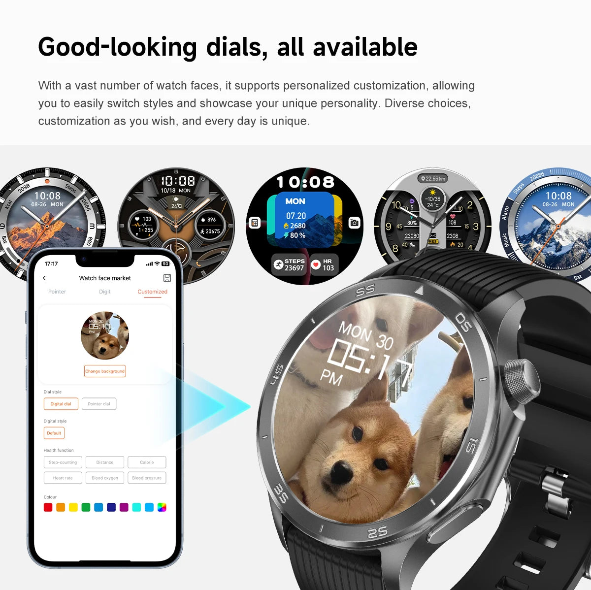 2025 New X2 MAX Compass Outdoor Smartwatch 300mah Large Battery Bt Call Sports Health Monitoring Fitness tracker Smart Watch