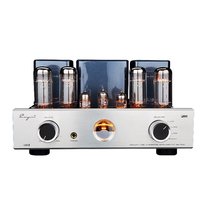 MT-35MK2BT EL34 Tube Integrated Amplifier with Bluetooth LDAC AAC SBC Supported Headphone Output Included - Kimlud