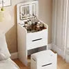 Wholesale Modern Dressing Table Bedroom Furniture White Color Makeup Vanity Makeup Table Vanities With Mirror | Kimlud...