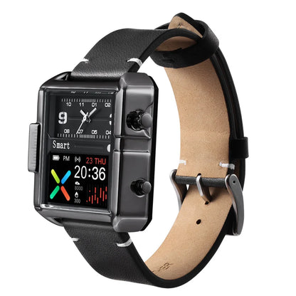 T9 Hybrid Smartwatch Heart Rate Blood Pressure Monitor Waterproof IPS Stylish Smart Watch Seiko Movement For IOS Android - Kimlud
