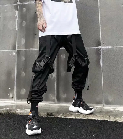 Harajuku Joggers Cargo Pants Men Fashion Casual Multi Pocket Streetwear techwear Men Women Sport Trousers Trending y2k Style - Kimlud