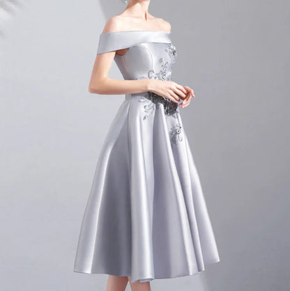 XS-3XL New Wedding Dress Evening Party Annual Meeting Performance Host Dress Bridesmaid Dresses
