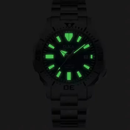 Free Sample Men's Stainless Steel Sport Calendar Water Resistant Business Watch Crystal Custom Welcome