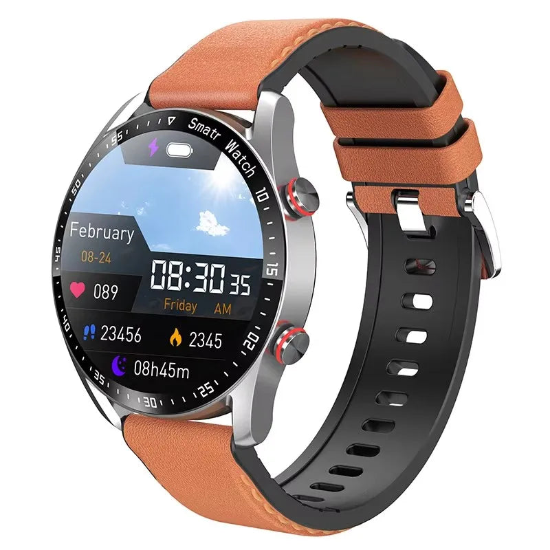 HW20 Call Smart Watch ECG PPG Smartwatch Waterproof Sports Sleep Heart Rate Detection Message Reminder New Free gift watch strap