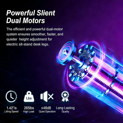 Factory Customized Large Computer Racing RGB Light Gamer Table for Home Office Gaming Desk