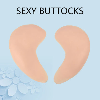 Sexy Women Hip Padded Butt Lift Panties Silicone  Buttock Pad a Set Pants&Hip Pads