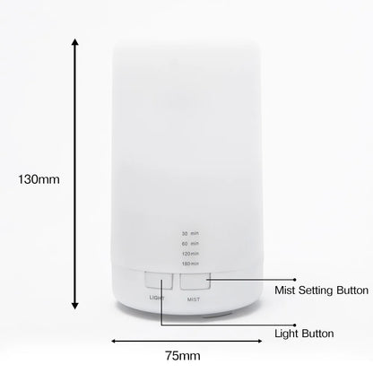 Air Humidifier USB Aroma Diffuser Essential Oil Purifier Color Lamp Aromatherapy Electric Smell Distributor For Home...