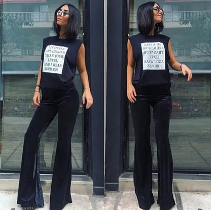 BKLD 2025 Fashion Velvet Pants Women Autumn Winter Flare Pants High Waist Trousers Street Style Pants Bottoms Women Flare Pants